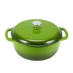 Amazon Basics Enameled Cast Iron Dutch Oven Pot With Lid Round Dual Handles. Fixed Price $75.95.