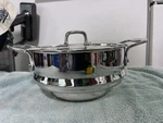 All-clad Stainless Steel All-purpose 3-QUART Steamer Insert With Lid Silver 8. Fixed Price $63.99.