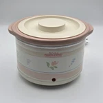 Vintage Rival Crock-ette 1 Qt Stoneware Slow Cooker Model 3200/3 Retro. Fixed Price $24.99.