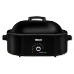 Nesco 18-QT Roaster With Porcelain Cookwell, 1,450 Watt-black Nib. Fixed Price $60.00.
