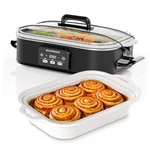 Magnifique 4 Quart Casserole Digital Slow Cooker, Premium Ceramic Bakeware For. Fixed Price $120.23.