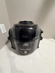Ninja OP101 5QT 7-IN-1 Pressure Slow Cooker Fryer. Fixed Price $180.00.