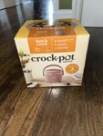 New Crockpot 20-OZ. Lunch Food Warmer Pink. Fixed Price $36.95.