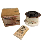 Vintage Rival Crock Ette 1 Quart Stoneware Slow Cooker Model 3200 Southwest. Fixed Price $29.99.
