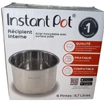 Instant Pot Stainless Steel Inner Cooking 6-QT, Polished Surface Rice Cooker. Fixed Price $47.49.