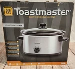 Toastmaster Quart Slow Cooker Model TM-503SC Nib. Fixed Price $27.50.
