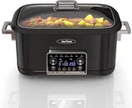 Sunvivi 8 Quart Slow Cooker Roaster Oven 12-IN-1 Programmable Black. Fixed Price $129.00.