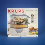 New In Box Krups Optisteam Plus Multipurpose Steamer & Rice Cooker Model 652. Fixed Price $99.99.