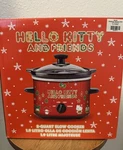 New Hello Kitty And Friends Christmas 2 Qt Crockpot Slow Cooker From Hobby Lobby. Fixed Price $34.23.