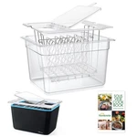 Homenote Sous Vide NSVC1-W, Container With Rack And Sleeve. Fixed Price $78.88.