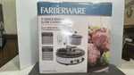 New Farberware 3-CROCK Round 1.5 Quart Slow Cooker. Fixed Price $50.00.