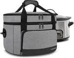Yorepek 2 Layer Slow Cooker Carrier, Compatible With 6, 7, 8 Quart Crock-pot, In. Fixed Price $31.89.