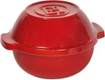 Emile Henry Ceramic Bread/potato Cooker Burgundy. Fixed Price $256.75.