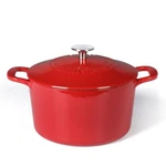 Martha Stewart Gatwick Quart Enamel Cast Iron Dutch Oven Red 4-... Fast Ship. Fixed Price $72.99.