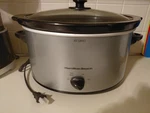 Hamilton Beach Slow Cooker With Removeable Crock Model 33550. No Original Box. Fixed Price $99.99.