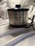 Rival Crock-pot Little Dipper 32041C 16 Oz Stainless Steel Stoneware Slow Cooker. Fixed Price $25.00.