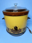 Vintage Cornwall Crockery Cooker Slow Pot 2844 3QT ? 1970 1975. Fixed Price $19.95.