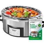 Jvvfuu Slow Cooker Liners 3-8 Quart, Cooking Bags Large Size L, Transparent. Fixed Price $14.29.