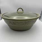 Olive Sage Green Rival Slow Cooker Stoneware Insert + Lid SCE500 Qt Oval Large. Fixed Price $45.97.