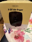 Bella Qt. 1200-WATT Air Fryer Black ZH-9502. Fixed Price $28.00.