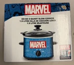 Marvel 2 Qt Blue Go-go Slow Cooker Eat The Universe Avengers. Fixed Price $30.99.