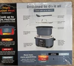 Ninja Foodi Possiblecooker Pro 8.5 Quart Multi-cooker, Blue Open Box. Fixed Price $79.99.