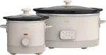 Bella 6-QT. Programmable Slow Cooker & 2-QT. Set Oatmilk. Fixed Price $34.99.