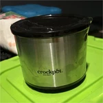 Crock-pot 32041-BC Little Dipper Slow Cooker Stainless Steel Electric 60W. Fixed Price $20.00.