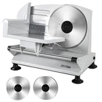 Ostba Meat Slicer Machine, Two 6.7 Removable Stainless Steel Blades. Fixed Price $267.72.