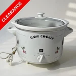 Mercury 5 Qt Slow Cooker Crock Pot Removable Stoneware Glass Lid Vintage. Fixed Price $38.00.