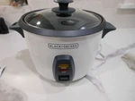 New Black & Decker 16-CUP Rice Cooker Steamer RC436. Fixed Price $19.95.