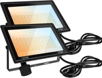 120W Led Floodlights Outdoor Pack, 14000LM Dimmable, 3CCT 3000K 4500K 6000K Se. Fixed Price $86.99.