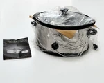 Kitchen Selectives 5QT Slow Cooker Stainless Steel Without Mini Crock Pot Silver. Fixed Price $38.88.