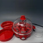 Dash Rapid Egg Cooker Red DEC005RD Electric 6 Capacity Poacher Omelet Maker. Fixed Price $13.99.