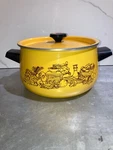 Montgomery Ward 4QT Decorated Aluminum Slow Cooker Pot Model Vwz -46335A (parts). Fixed Price $19.99.