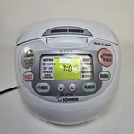 Zojirushi NS-ZCC10 Neuro Fuzzy Rice Cooker Tested Clean Works Great. Fixed Price $109.99.