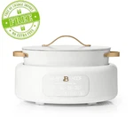 Beautiful 10 1, 6 Qt Electric Multi-cooker, White Icing By Drew Barrymore. Fixed Price $66.25.