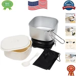Versatile Electric Travel Cooker - Perfect For Global Adventures & Easy Storage. Fixed Price $117.59.