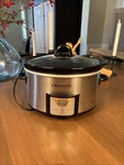 Crockpot Slow Cooker SCCPVC400-S Programmable Digital Control. Fixed Price $29.97.