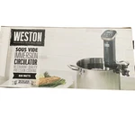 Weston Sous Vide Immersion Circulator 800 Watts Black Digital Display 36200. Fixed Price $44.99.