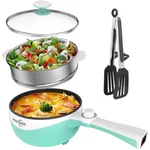 Audecook Hot Pot Electric, 1.7L Mini Skillet Portable Nonstick SAUT. Fixed Price $51.52.