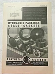 1943 Aircraft Advert Gaco George Angus Synthetic Rubber Seals Gaskets Packing. Fixed Price $13.37.