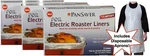 Pansaver Foil Electric Roaster Oven Liners, 3 Box Bundle (6 Liners). Fits 16,.... Fixed Price $54.67.