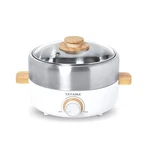 Multi-cooker Hot Pot Shabu 2.5 Qt White Electric Nonstick Grilling Plate. Fixed Price $66.83.