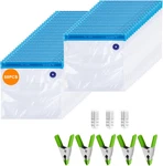 Reusable Sous Vide Bags 58PCS Bpa-free, 1.4L Vacuum Sealer For Cooking & Mi. Fixed Price $29.99.