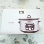 Tomo Digital Lcd Programmable Slow Cooker W/ Removable Crock. Fixed Price $19.99.
