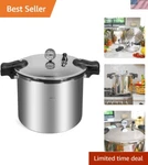 Pressure Canner 22-QUART Capacity Cooker Built-in Gauge Wit.... Fixed Price $263.88.