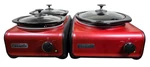 Crock-pot Hook Up Connectable Modular Slow Cooker System Red (2-UNIT Set). Fixed Price $109.97.