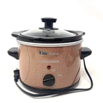 Elite Cuisine 1.5QT Slow Cooker Football Model MST-250FB Fondue Crockpot. Fixed Price $19.99.