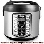 Aroma Professional 20 Cup Rice Cooker 5QT Digital Multi ARC-5000SB New. Fixed Price $42.99.